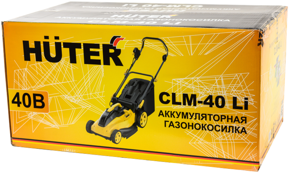 Газонокосилка аккумуляторная CLM-40 Li (с АКБ 4 А/ч и З.У.)