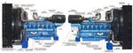 Baudouin/Industrial Engines 12M26G900/5