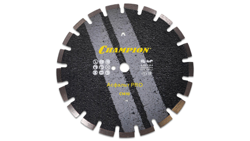 Диск алмазный CHAMPION асфальт PRO Asphafight, С1610