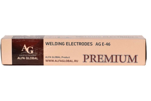Электроды AG PREMIUM E-46 4.0x350 мм, 1 кг