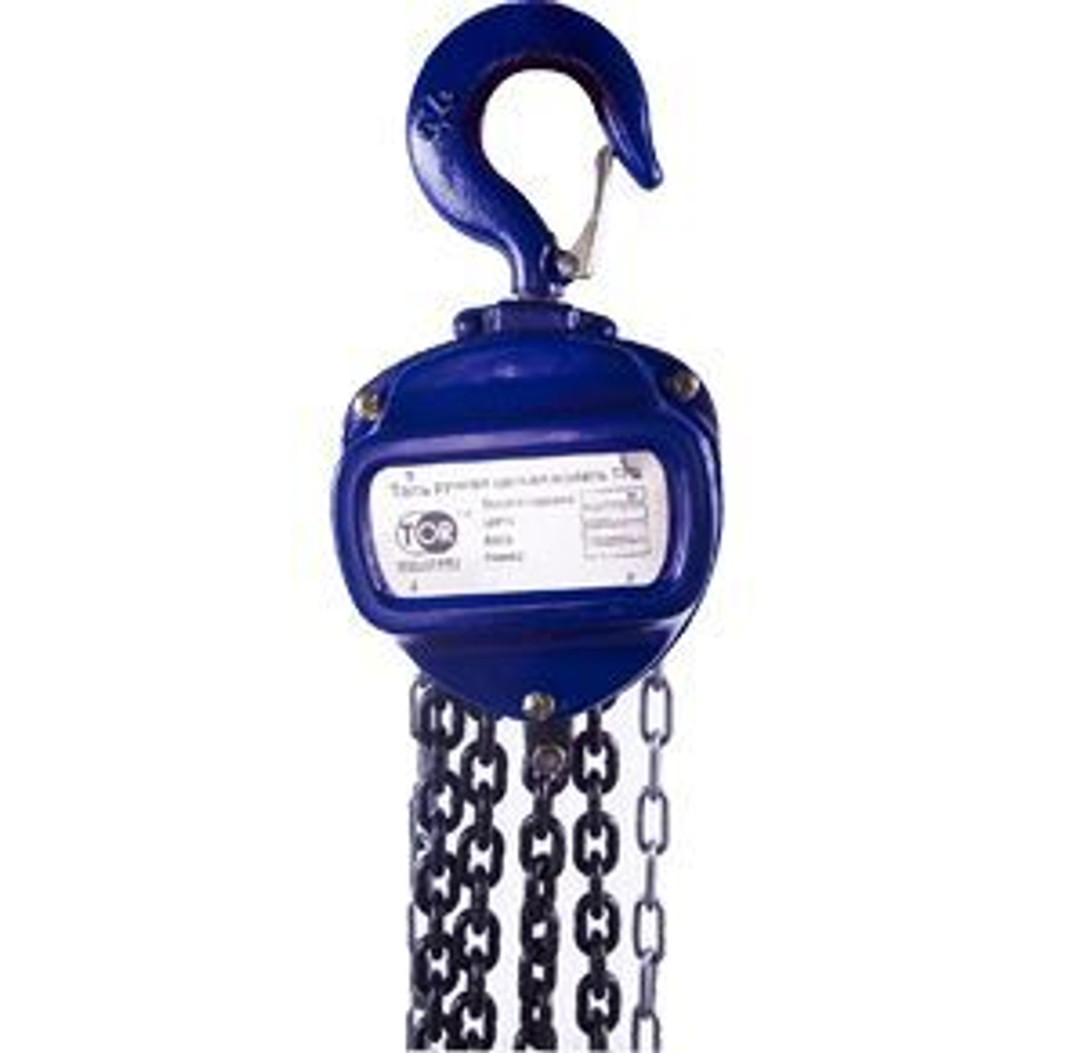 Таль ручная шестеренная TOR ТРШ C 1,5ТХ6М PRO