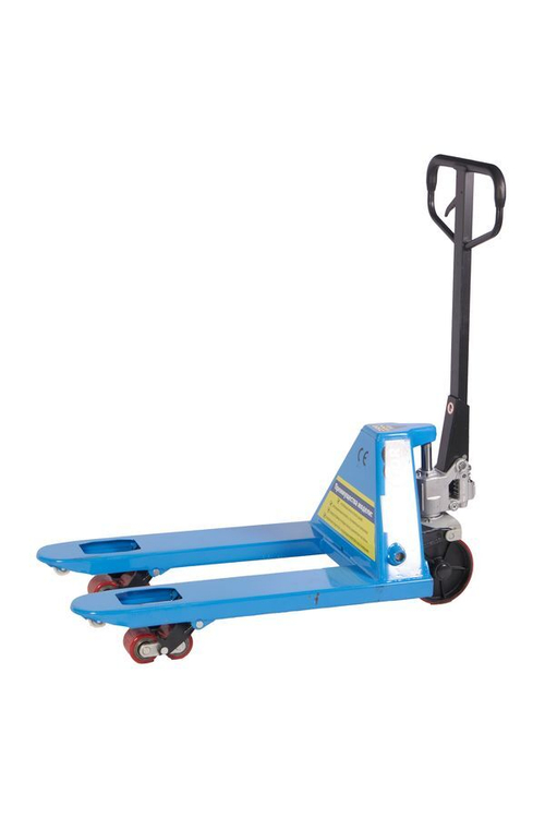 Тележка гидравлическая 2500 кг 800 мм полиуретановые колеса TOR RHP(BF)