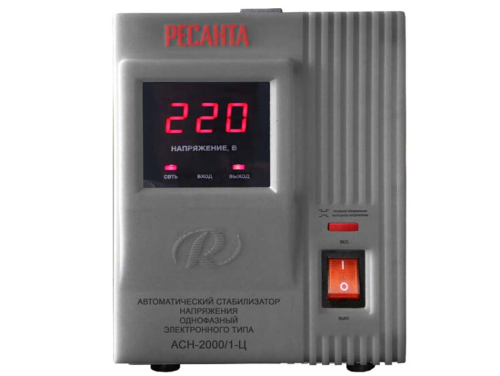 Стабилизатор напряжения РЕСАНТА АСН-2000/1-Ц
