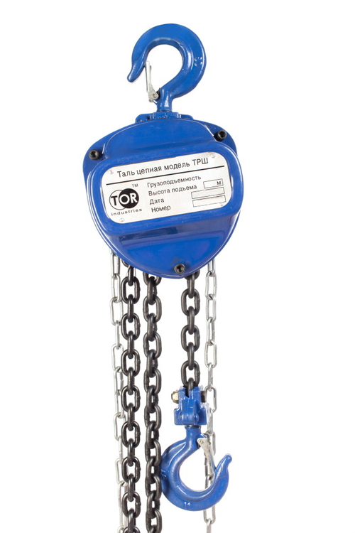 Таль ручная шестеренная TOR ТРШ C 5ТХ6M (серия H)