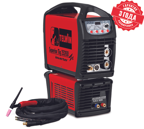 Сварочный аппарат SUPERIOR TIG 252 AC/DC HF/LIFT VRD AQUA