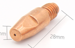 Наконечник контактный токосъемный MB 24, 1,2 мм. (упак. 10 шт.) / MB24 Contact Tip 1,2mm(.045'') Ecu