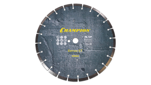 Диск алмазный CHAMPION бетон ST Concremax, С1604