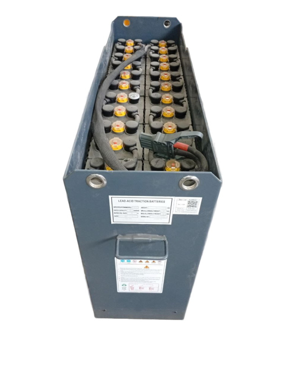 Аккумулятор свинцово-кислотный (WET) 48В/500Ач 1160х345х750 для ричтрака CQD20-D