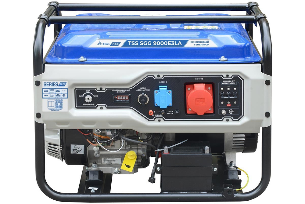 Бензогенератор TSS SGG 9000E3LA в кожухе МК-1.1
