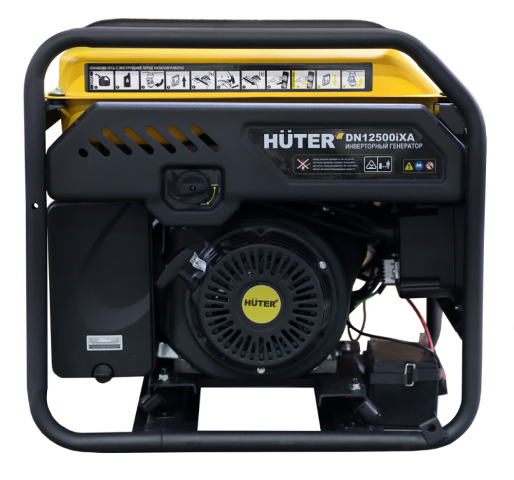 Инверторный генератор Huter DN12500iXA (электростартер)