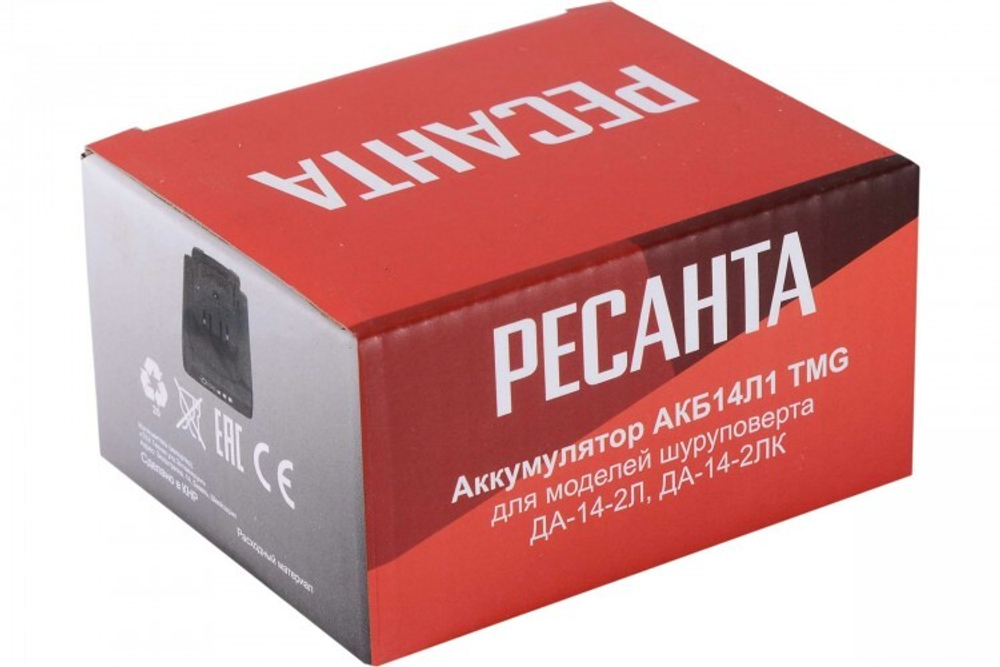 Аккумулятор для ДА-14-2Л, ДА-14-2ЛК (АКБ14Л1 TMG) Ресанта