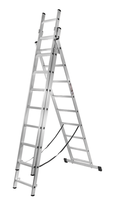 Лестница алюминиевая ВИХРЬ ЛА 3х9