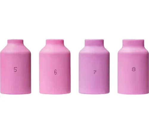 Набор сопел для TIG-сварки с газовой линзой №4 Оберон (TW 17-18-26)