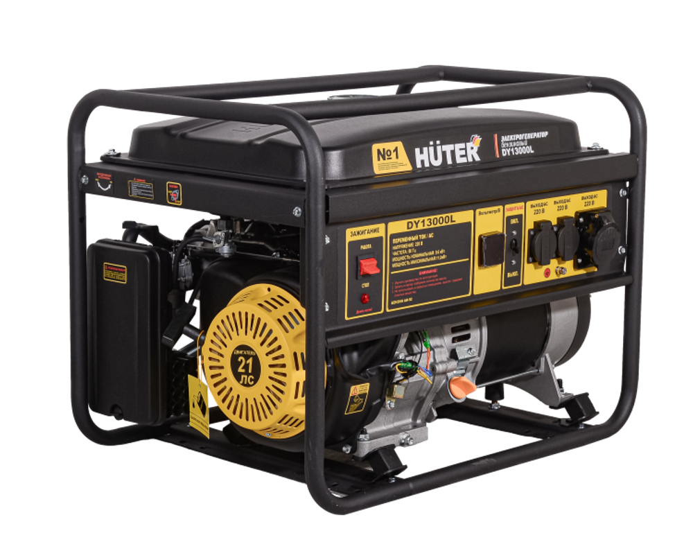 Электрогенератор DY13000L Huter