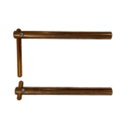 Пара консолей с электродами 250мм (803152)