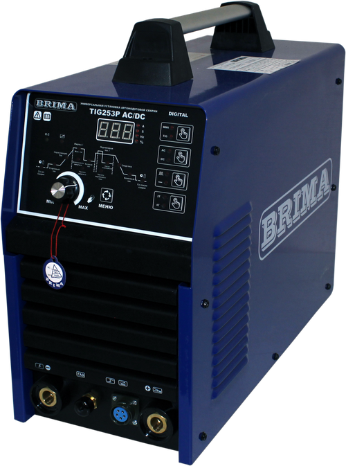УСТ-КА ИНВ. АРГОН-ДУГ.СВАРКИ "BRIMA" TIG 253P AC/DC DIGITAL