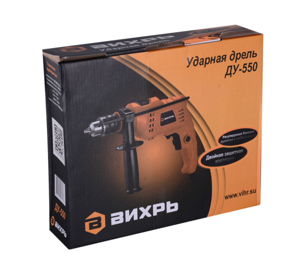 Ударная дрель ВИХРЬ ДУ-550