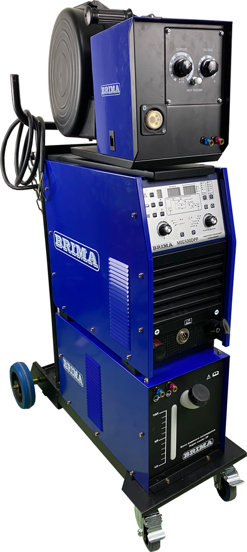 ПОЛУАВТОМАТ MIG-500 DPP (380В) (15кг) "BRIMA"
