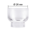 Набор GLASSY №6 26,0 мм FOXWELD (TIG 17/18/26) д. 2,4 мм вольфрам