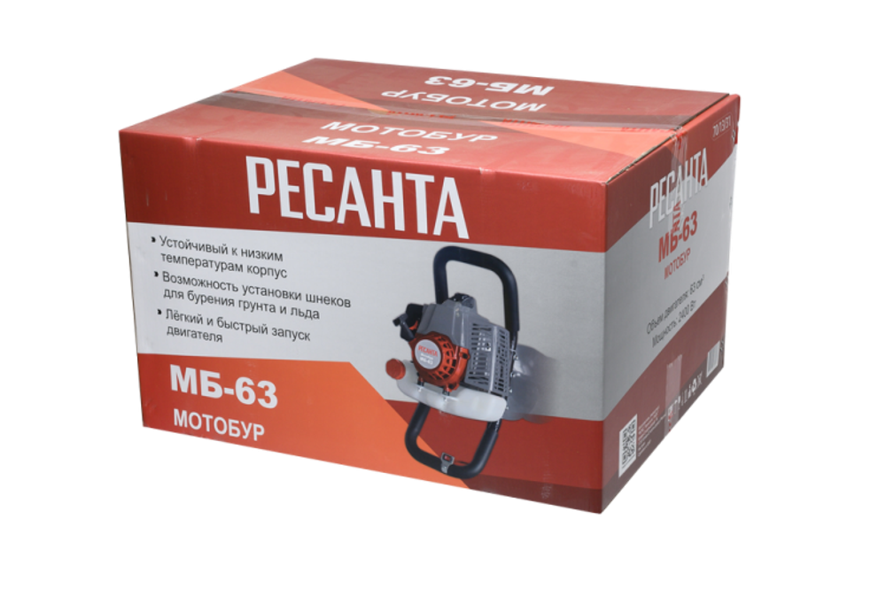 Мотобур МБ-63 Ресанта