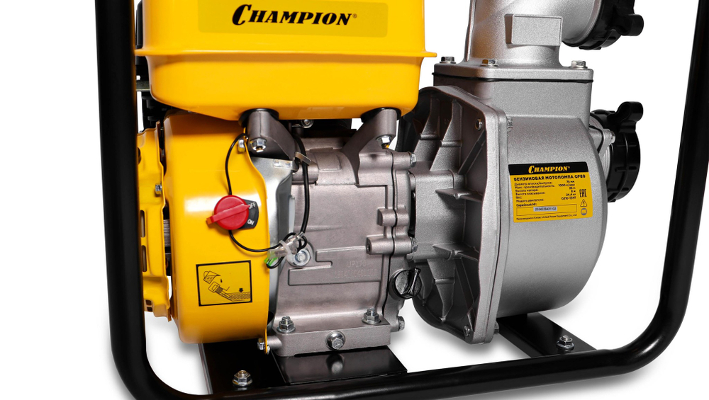 Бензиновая мотопомпа CHAMPION GP80