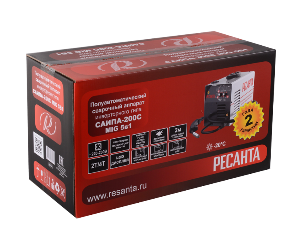 Сварочный аппарат РЕСАНТА САИПА-200C