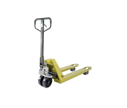Тележка гидравлическая 2500 кг 1150 мм резиновые колеса TOR AC (серия J)