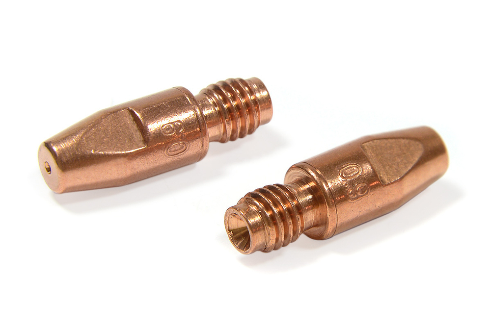 Наконечник контактный токосъемный MB36/50, M8x30x0,9mm.(Медь-Хром-Цирконий) (упак. 10 шт.) / MB36/50 Contact Tips M8x30x0,9mm(.030") CuCrZr