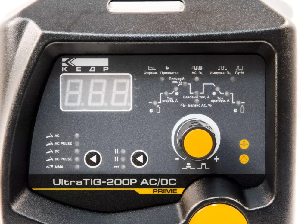 Установка аргонодуговой сварки КЕДР TIG-200PN AC/DC (220В, 10-200А)
