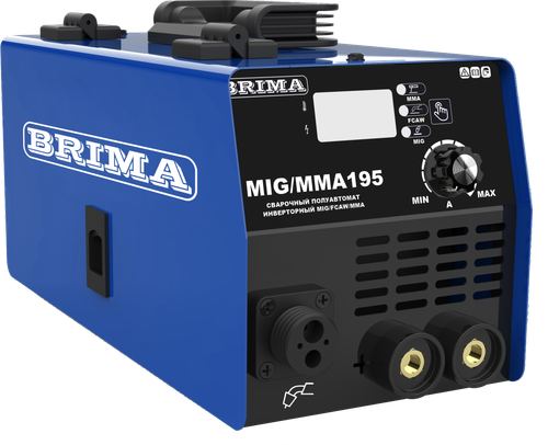 ПОЛУАВТОМАТ MIG/MMA-195 DIGITAL "BRIMA"