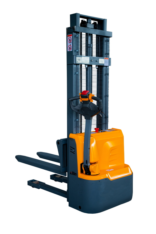 Штабелер самоходный 1,2 т 2,5 м XILIN CDD12R-EN Li-ion с раздвижными вилами