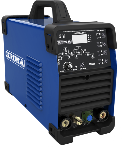 УСТ-КА ИНВ. АРГОН-ДУГ.СВАРКИ TIG 203P AC/DC "BRIMA" DIGITAL