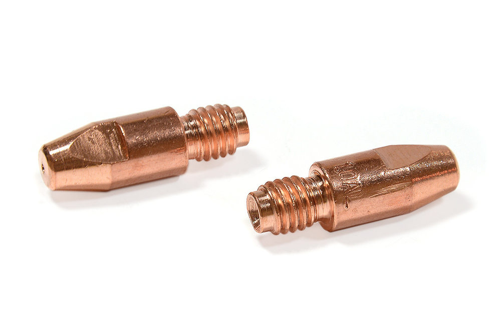 Наконечник контактный токосъемный MB36/50, M8x30x1.0mm.(ECu, Al,) (упак. 10 шт.) / MB36/50 Contact Tips M8x30x1.0mm(.040") ECu, Al