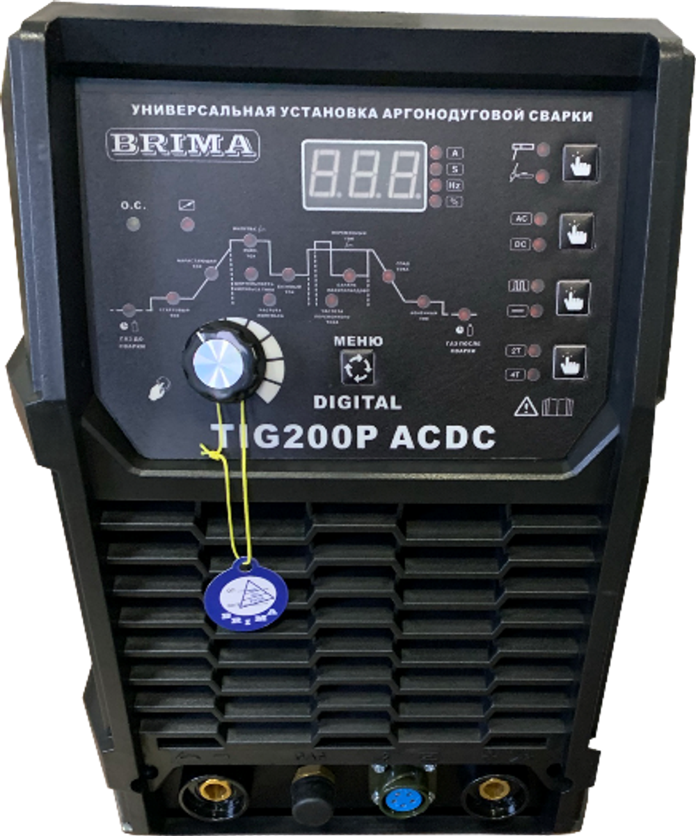 УСТ-КА ИНВ. АРГОН-ДУГ.СВАРКИ TIG 200P AC/DC"BRIMA" DIGITAL