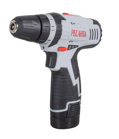 Дрель-шуруповерт аккумуляторная ДА-12-2Л Ресанта