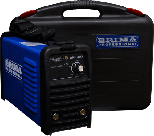 Аппарат инверторный BRIMA PROFESSIONAL ARC-203 (220В) в кейсе
