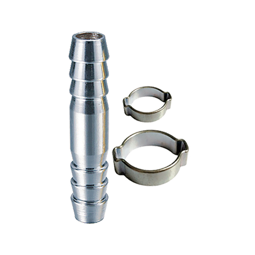 FUBAG Переходник 6мм елочка на елочку с 2- мя обжимными кольцами 9Х11мм