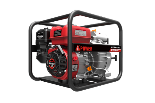 Бензиновая мотопомпа для грязной воды A-iPower AWP80Т
