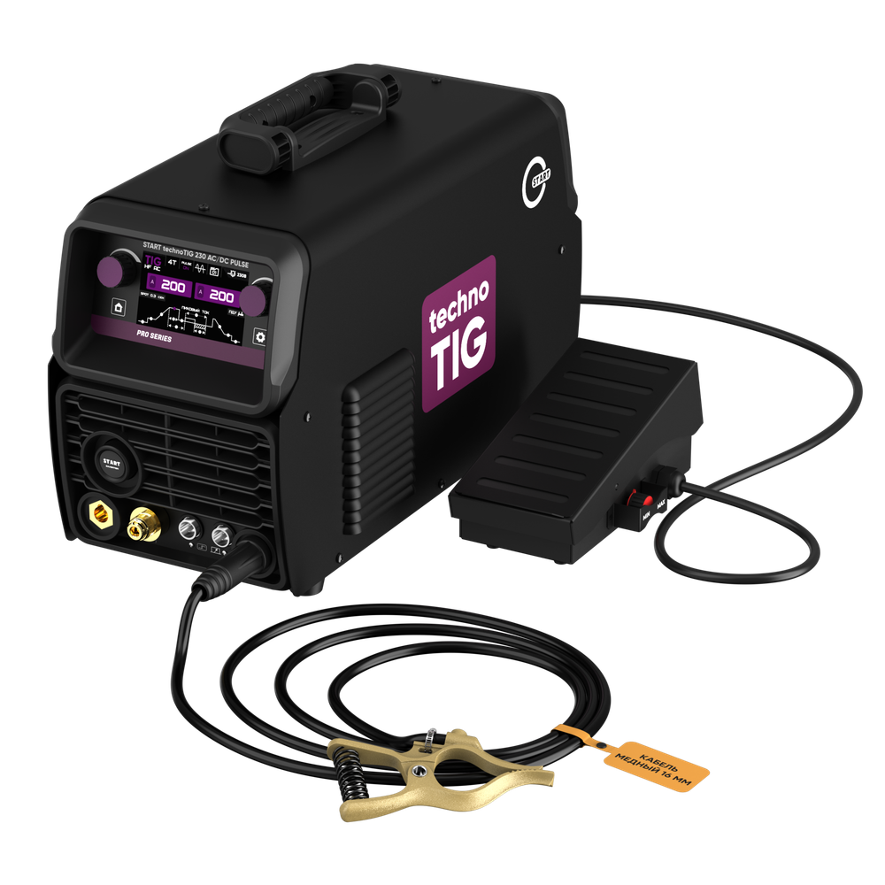 START technoTIG 230 AC/DC PULSE Установка аргонодуговой сварки 3ST230TAP
