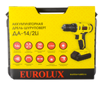 Дрель-шуруповерт аккумуляторная Eurolux ДА-14/2Li