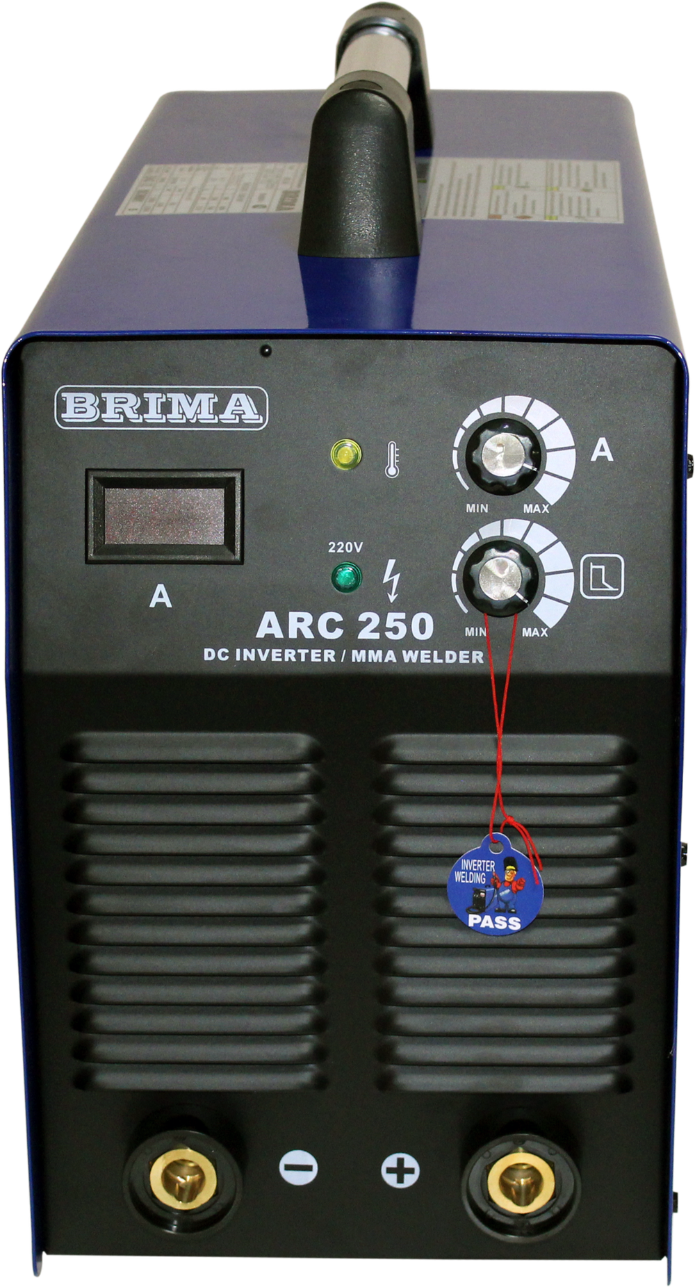Аппарат инверторный BRIMA ARC-250 (220В) с НАКС