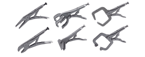 Набор зажимов для кузовных работ (6 шт) (802586)