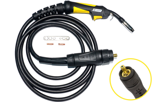 Горелка сварочная с газовым охлаждением HUGONG MIG/MAG HG15-180А-3м. / MIG Torch HG15-3m.