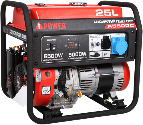 Портативный бензиновый генератор A-iPower A5500C