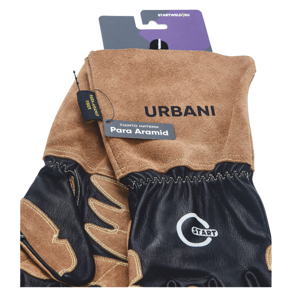 START URBANI STG3100, Краги из спилка и кожи (100)