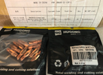 Наконечник контактный токосъемный MB36/50, M8x30x1.2mm.(ECu, Al,) (упак. 10 шт.) / MB36/50 Contact Tips M8x30x1.2mm(.045") ECu, Al