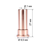 Varteg Сопло д.1.0мм CB50-70 длинное (PD0063-10, пр-во FoxWeld/КНР)