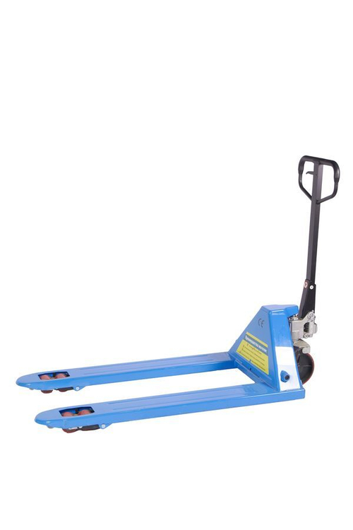 Тележка гидравлическая широковильная 2500 кг 1220х685 мм полиуретановые колеса TOR RHP(BF)