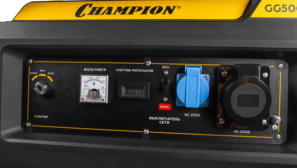 Бензиновый генератор CHAMPION GG5000EW