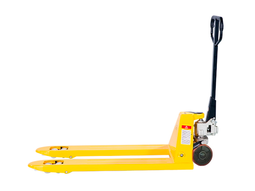 Тележка гидравлическая 1500 кг 2400 мм полиуретановые колеса TOR PWH35-II